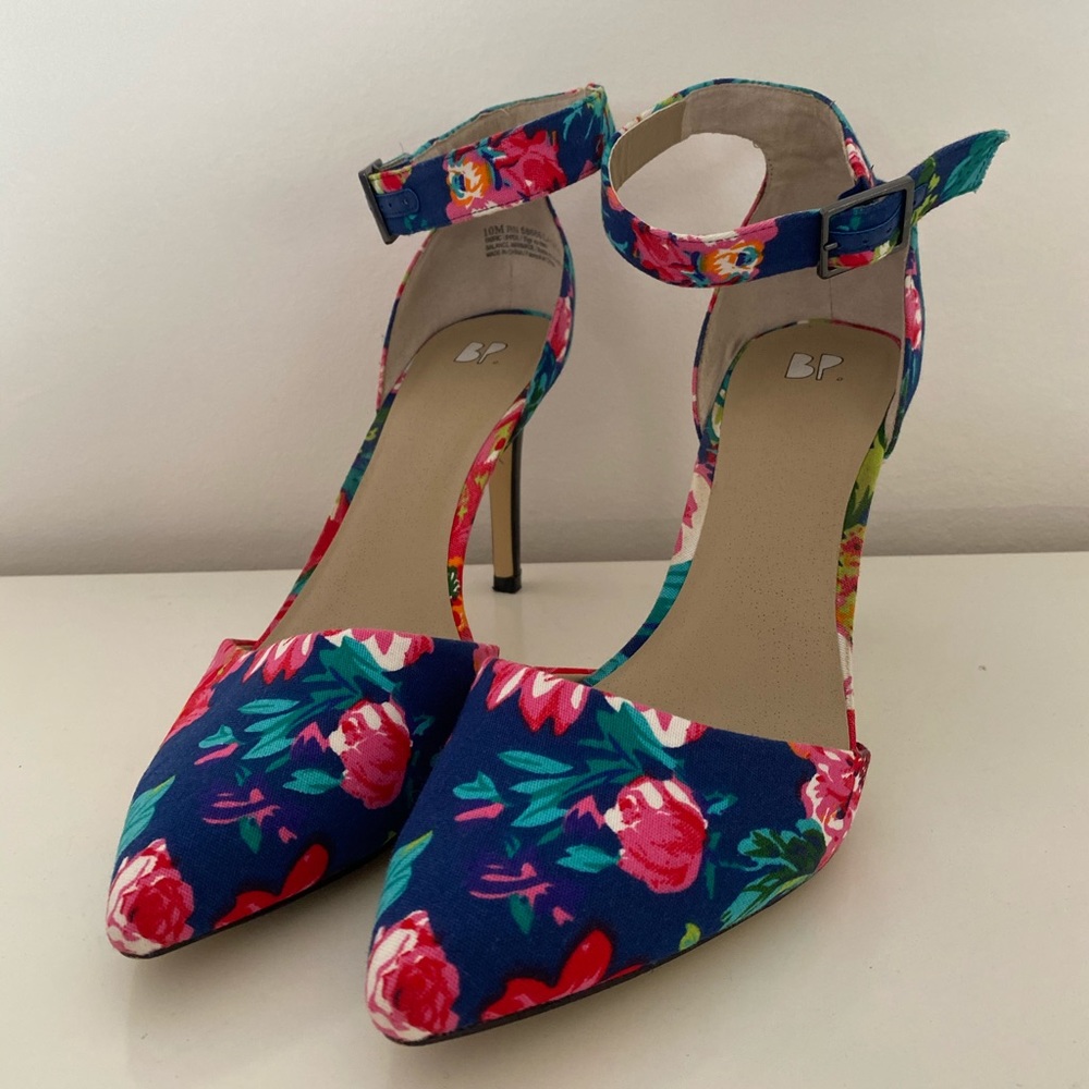 BP floral heels